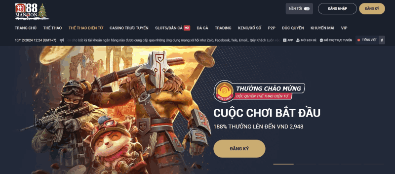 khuyến mãi cá cược esport M88